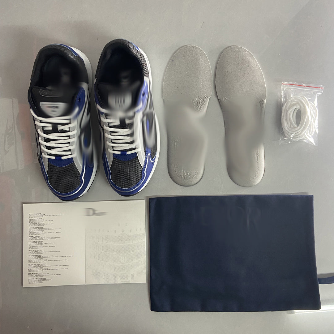 mens navy shoes “b3"