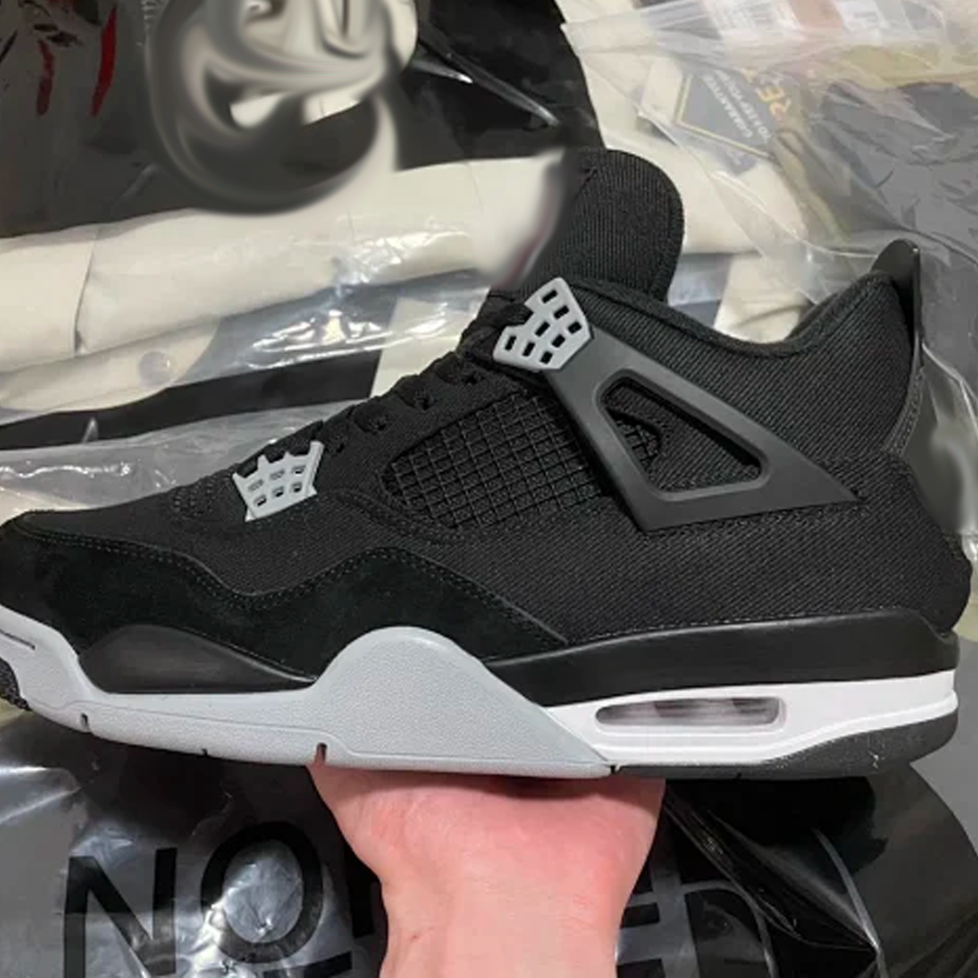 mens shoes “black canvas"