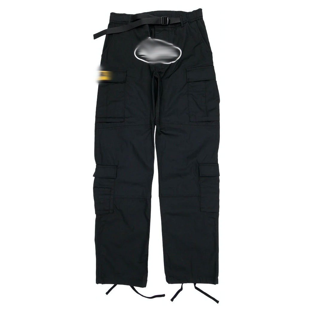 mens black cargos "crt*z"