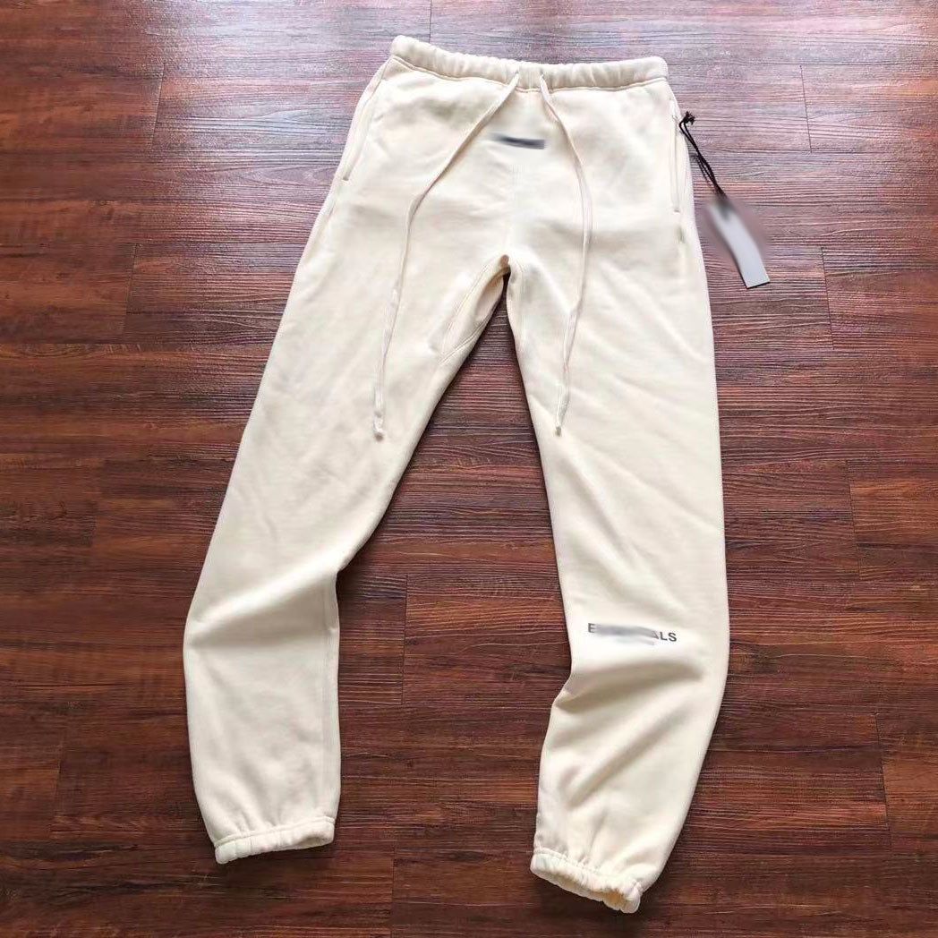 mens cream tracksuit "fog"