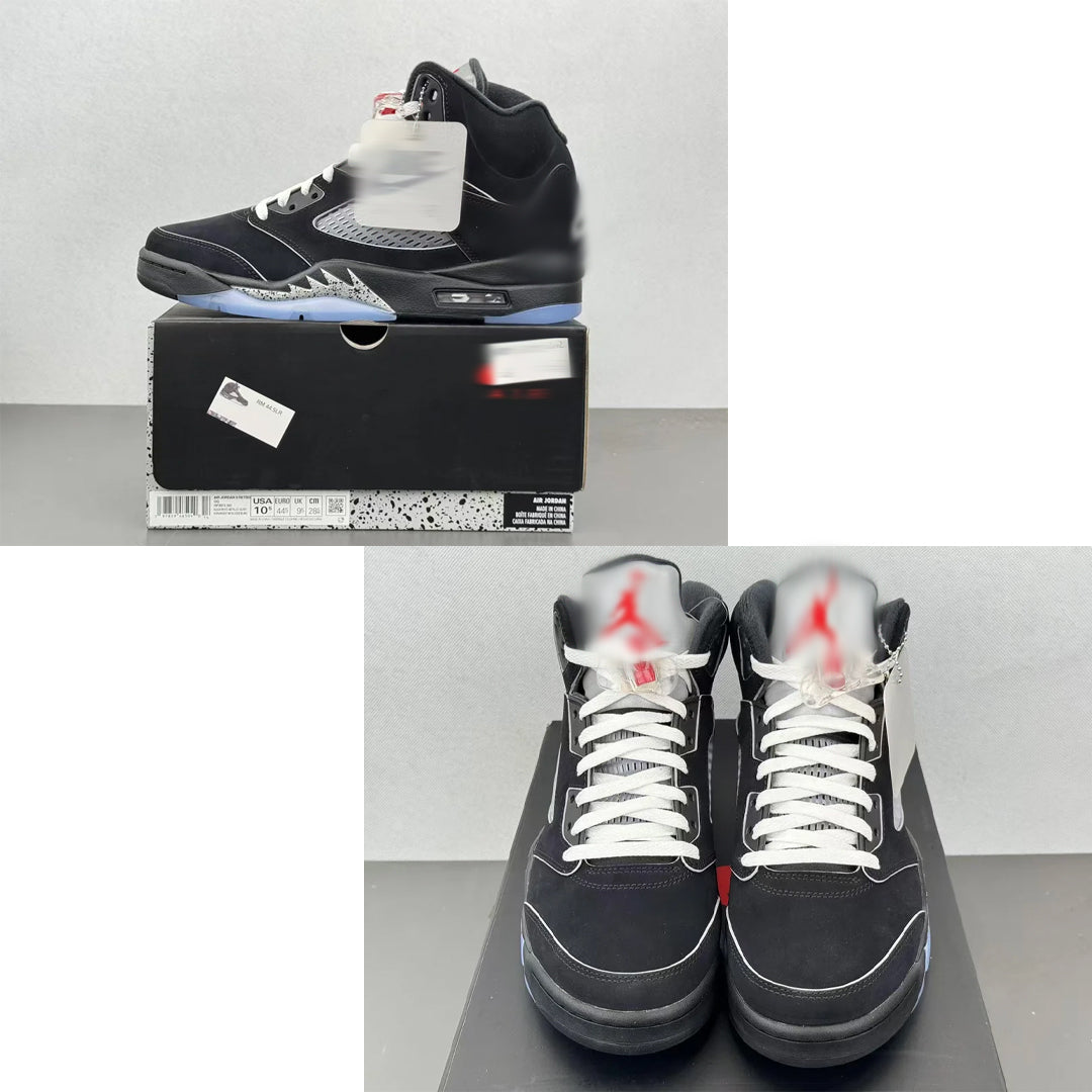 mens shoes “j5 black metal”