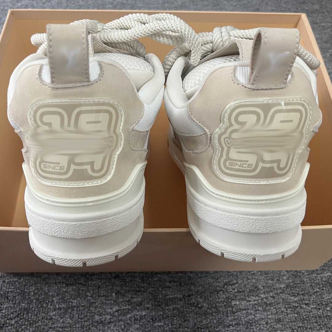 mens beige shoes “vl skate"