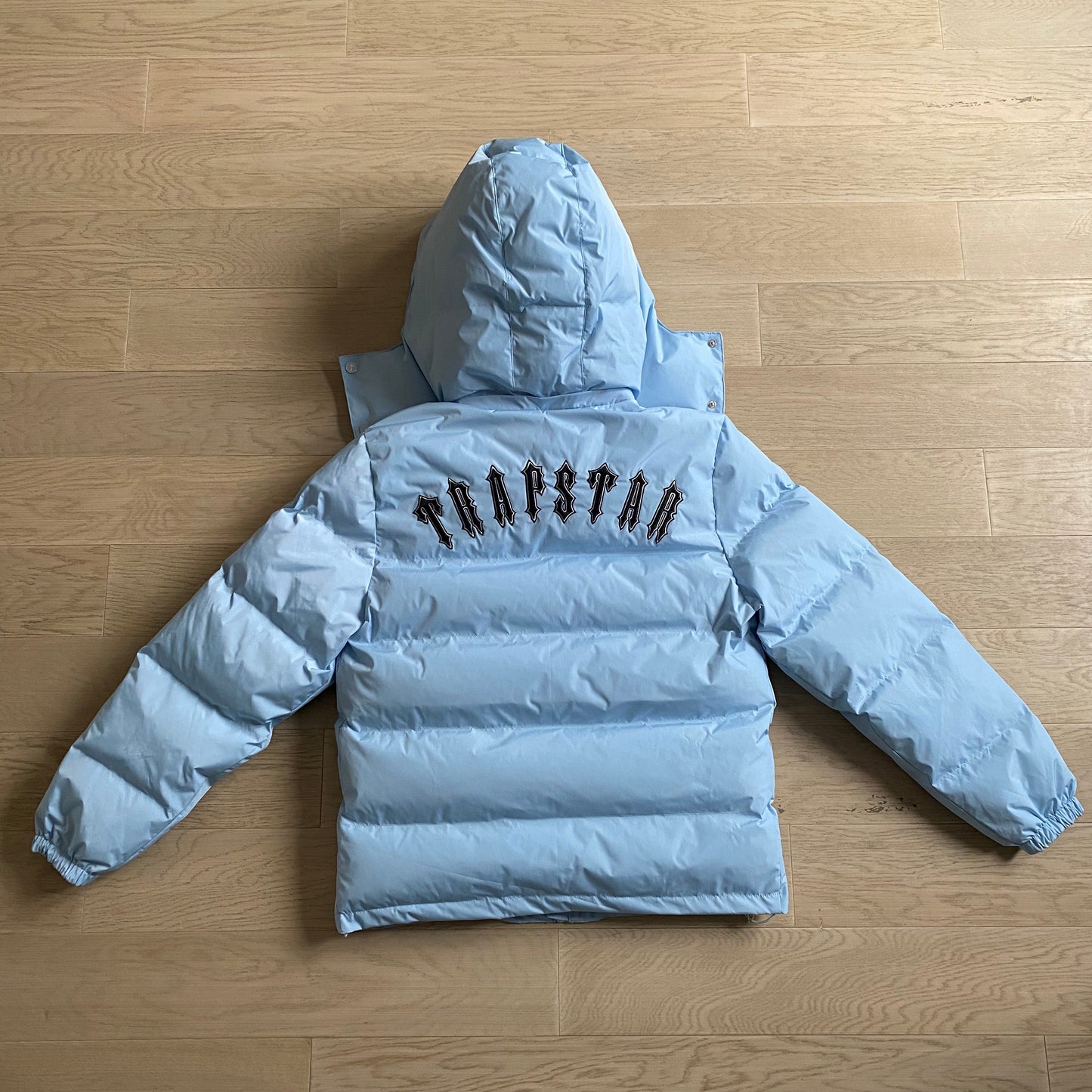 mens ice blue puffer jacket "tstar"