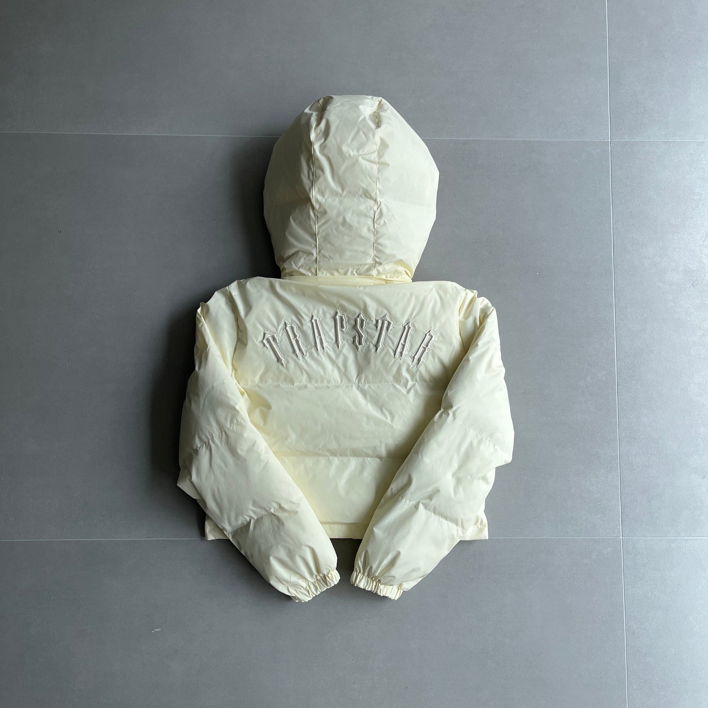 womens cream puffer jacket "tstar"