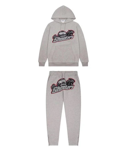mens grey/red shooters tracksuit "tstar"