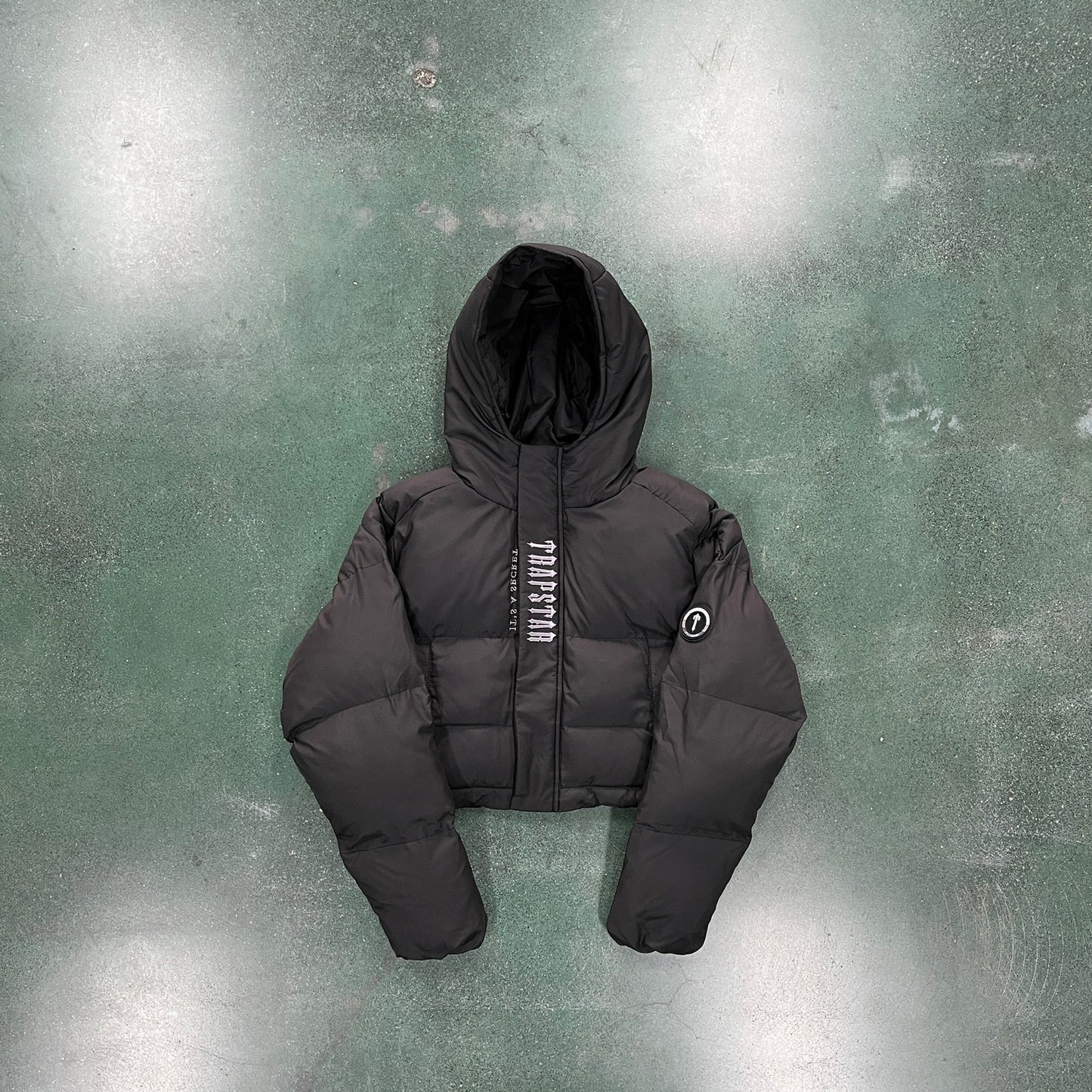 womens 2.0 black puffer jacket "tstar"