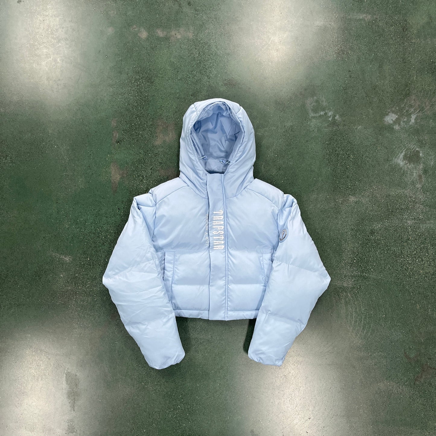 womens 2.0 blue puffer jacket "tstar"