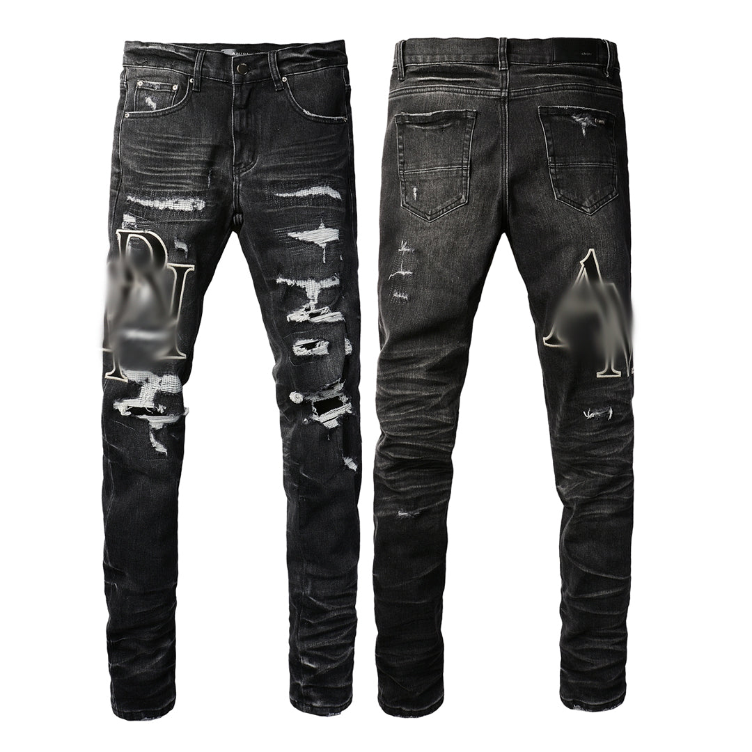 mens black jeans "amr"