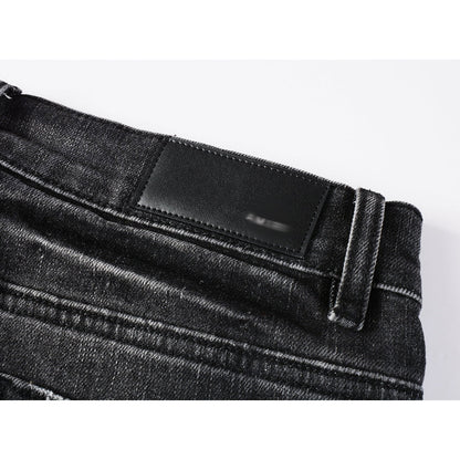 Mens Black Jeans "AMR"