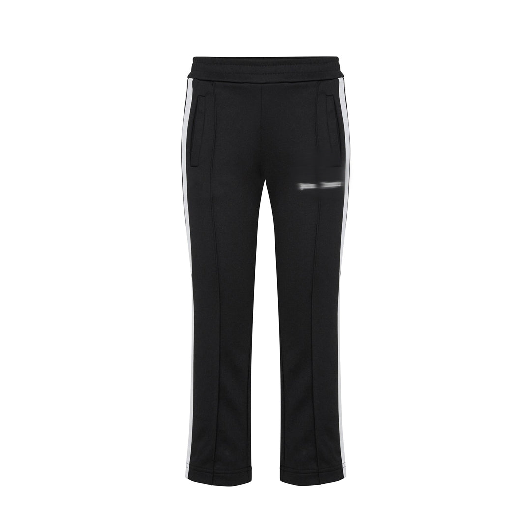 mens black angels track bottoms