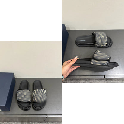 Mens Slides “Aqua"