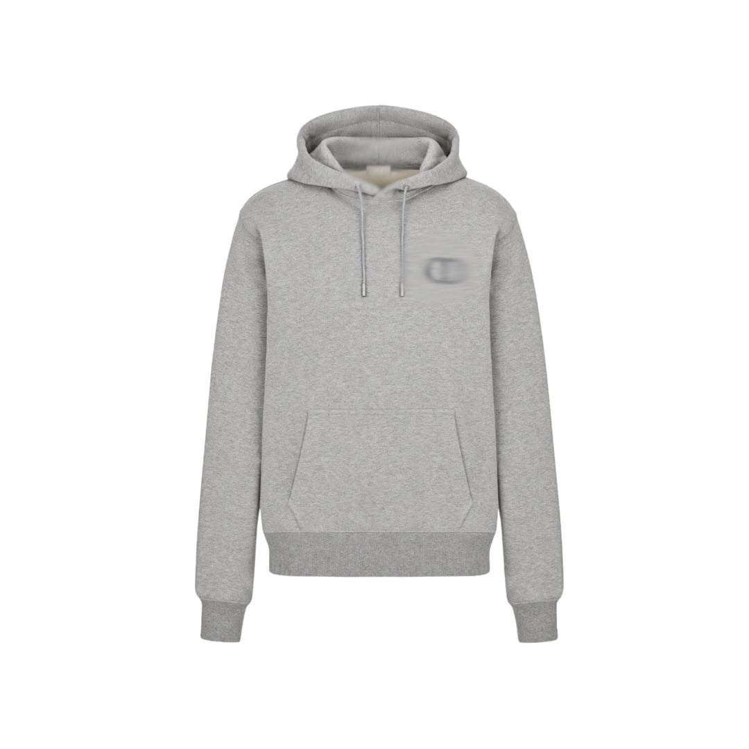 mens grey dlor hoodie