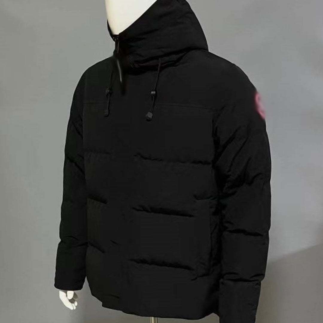 mens black jacket "milan goose"