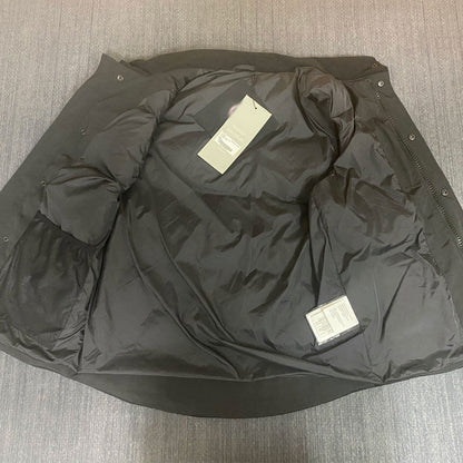 Mens Black Gilet "Goose"