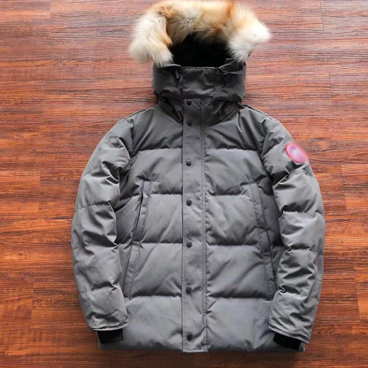 Mens Grey Jacket "Goose WDM"