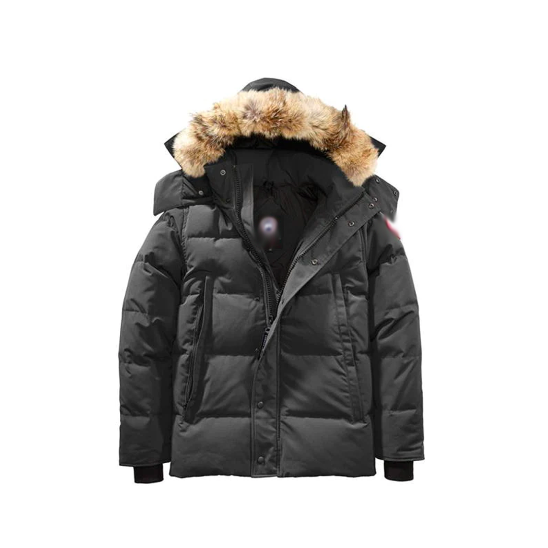 mens grey jacket "goose wdm"