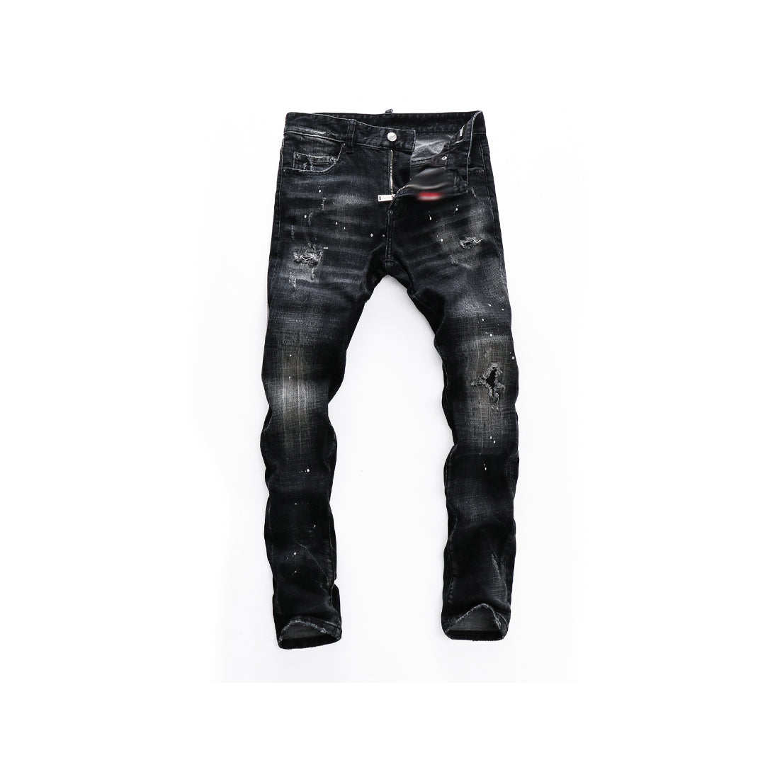 mens black jeans "dsq"