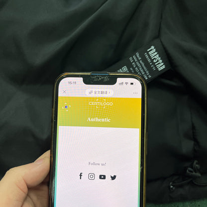 Mens 2.0 Black Puffer Jacket "TStar"