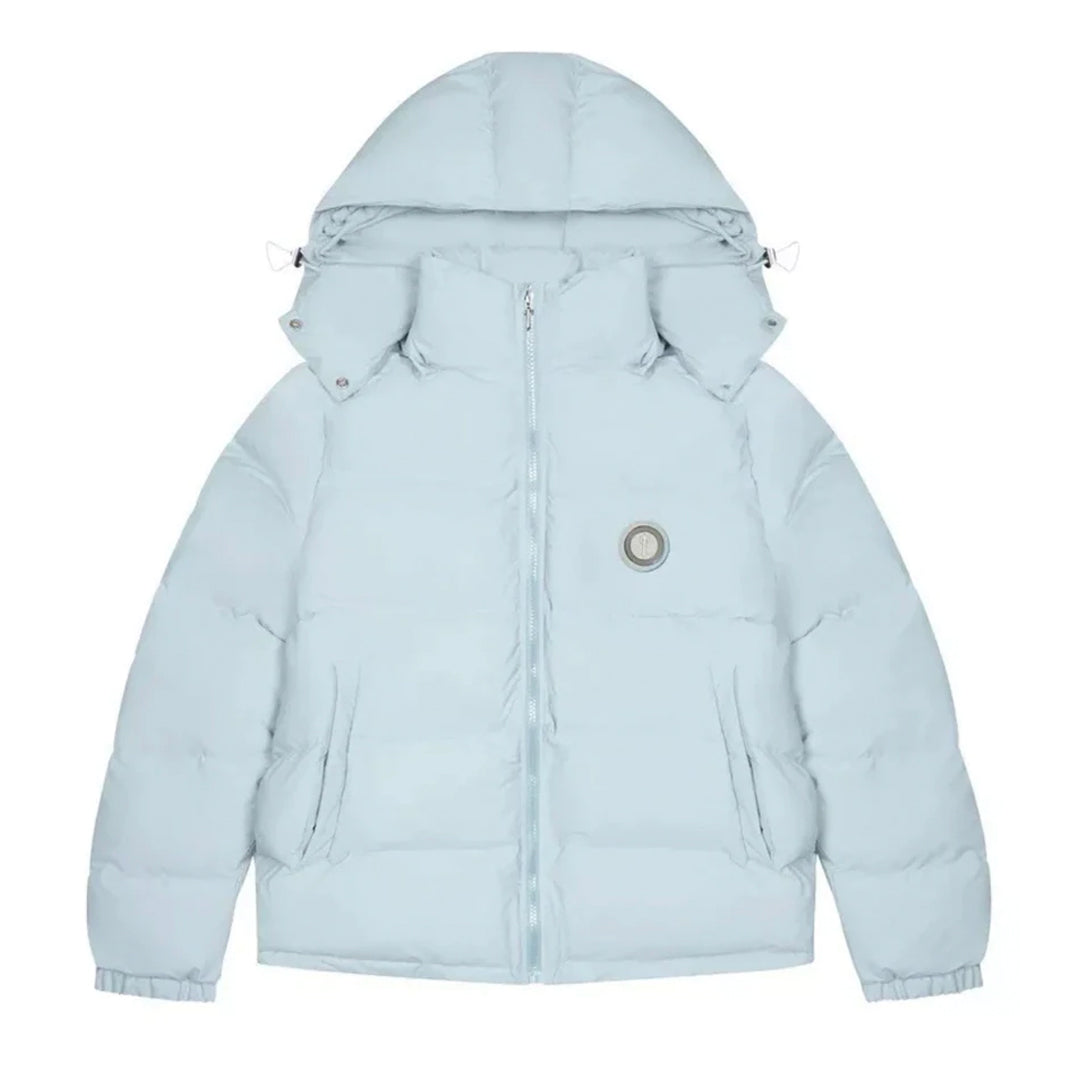 mens ice blue puffer jacket "tstar"