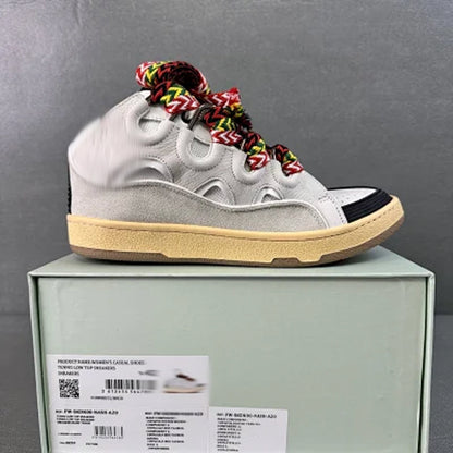 Mens White Shoes "LNVN Curb"