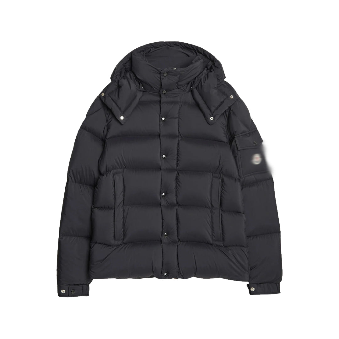 mens vzre black puffer jacket "mclizzy"