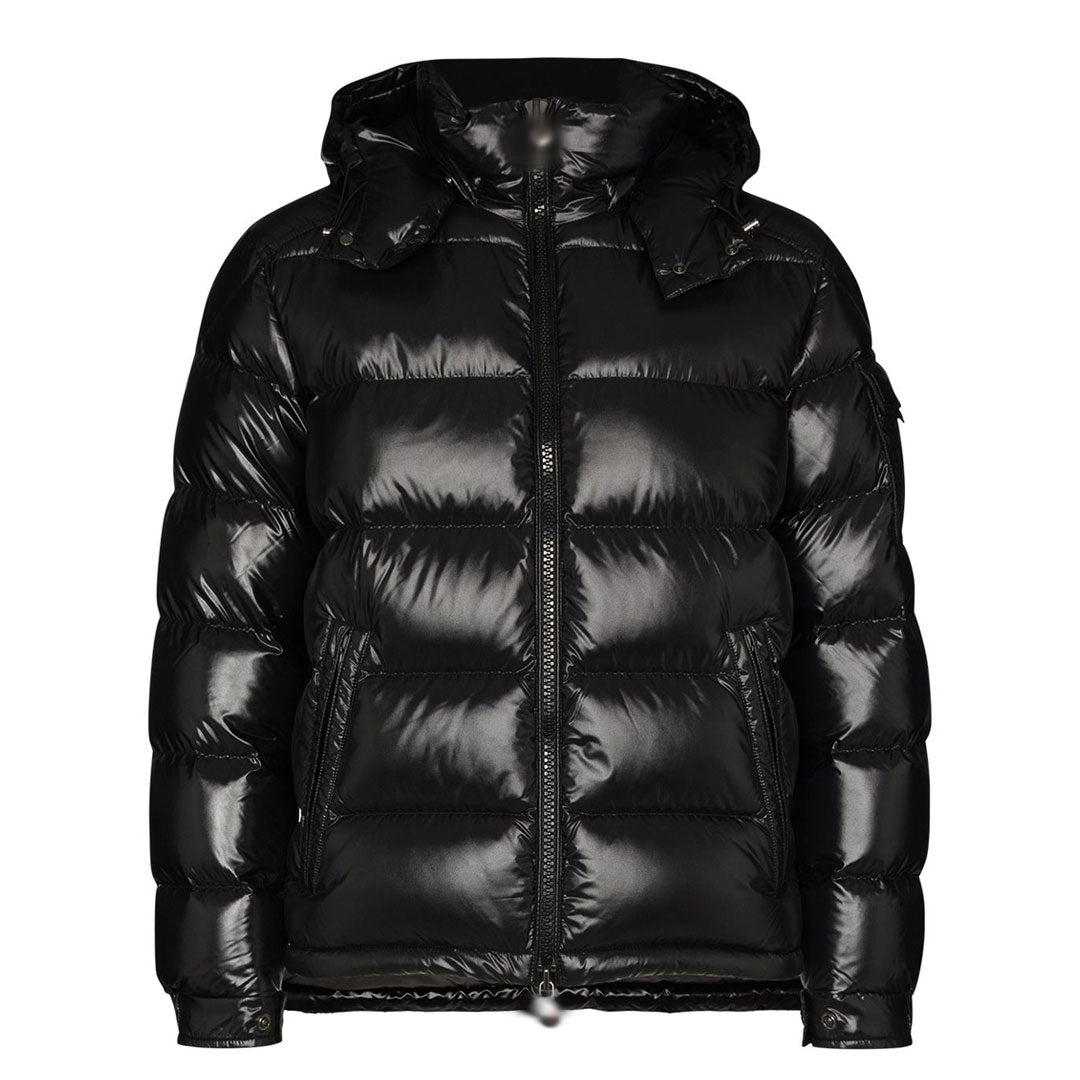 mens maya black puffer jacket "mclizzy"