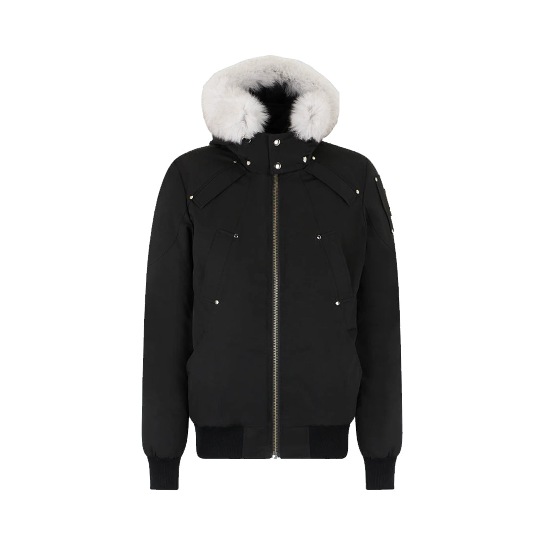 mens black/white jacket "moose"