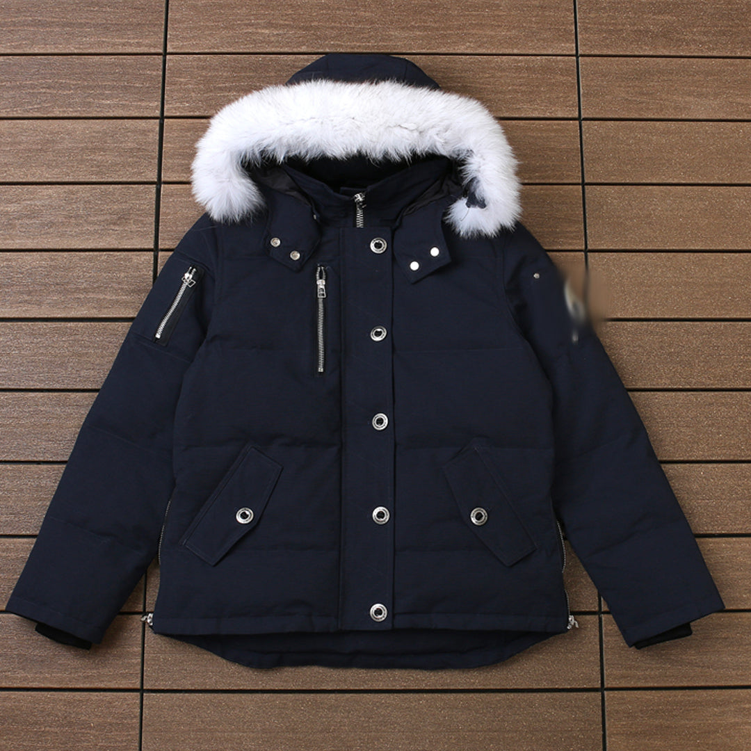 mens navy jacket "moose"