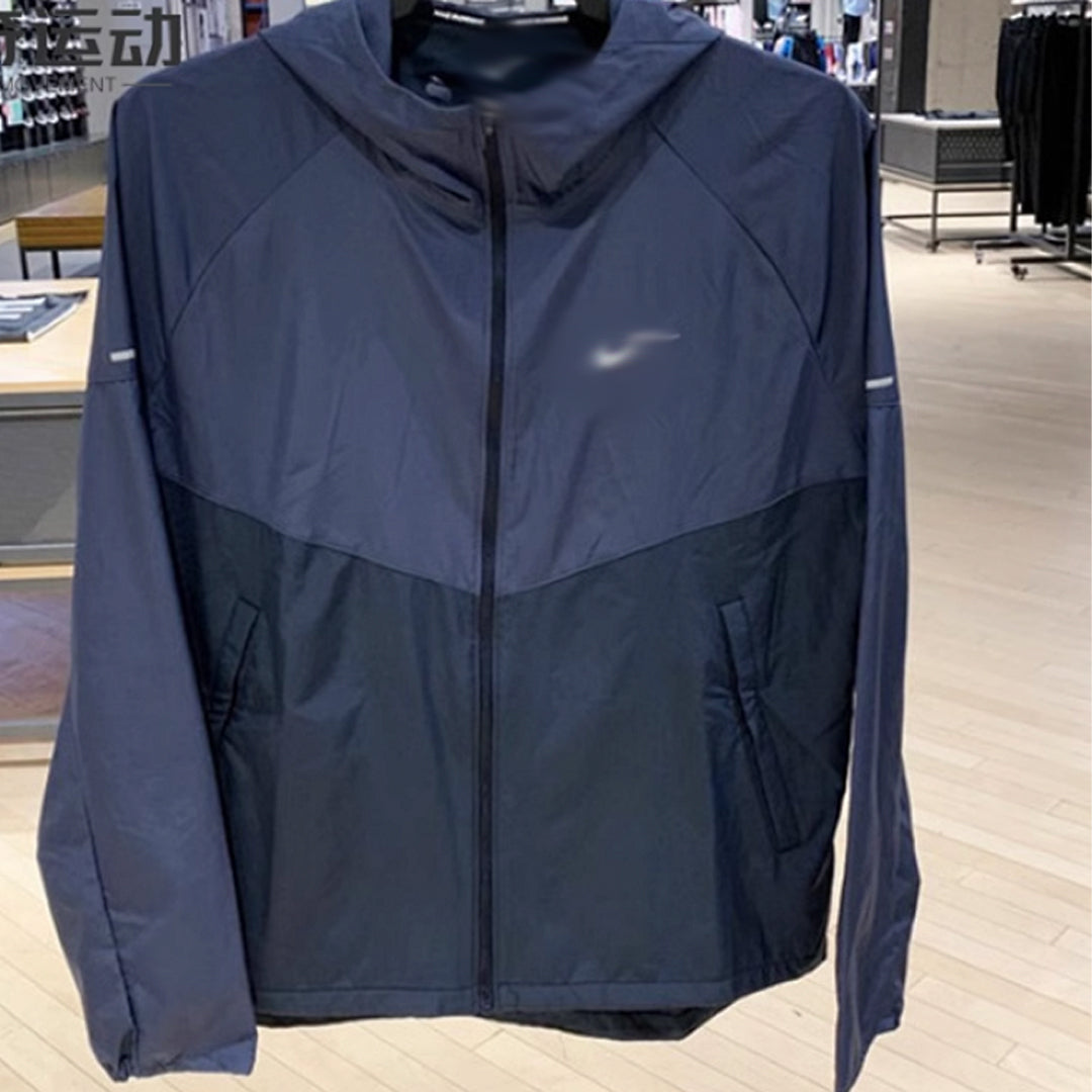 mens navy windbreaker “miler” (authentic)