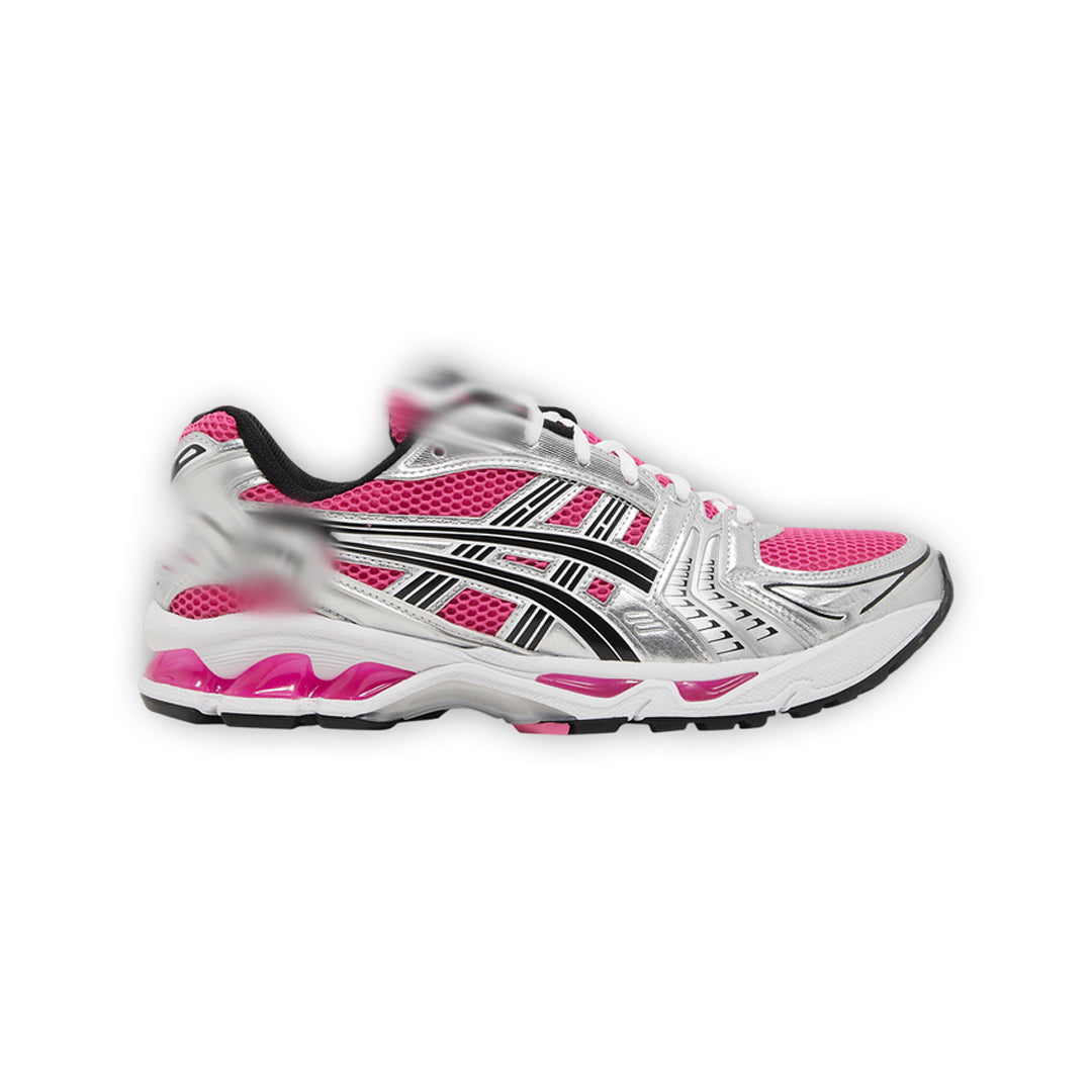 silver/pink shoes “ascs 14"