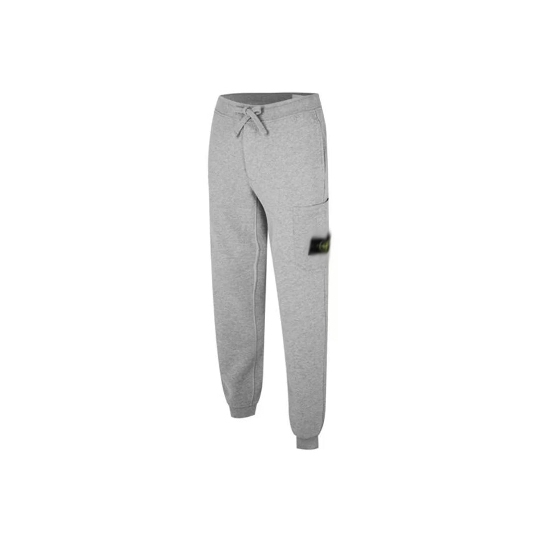 mens grey stone joggers
