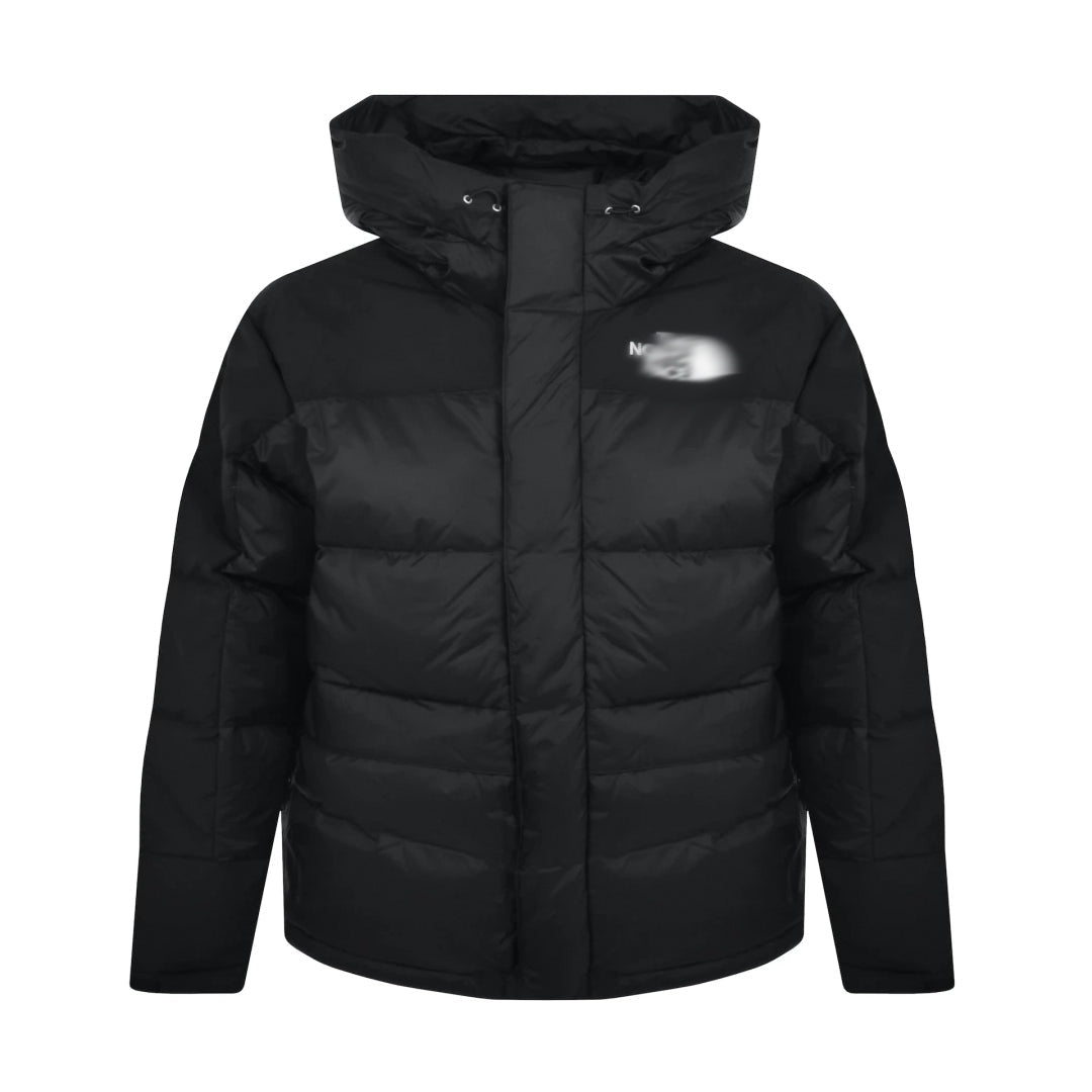 mens black puffer jacket "tnf himalyan"