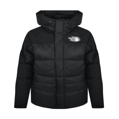 Mens Black Puffer Jacket "TNF Himalyan"