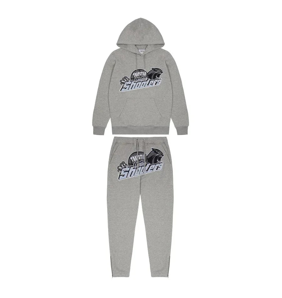 mens grey/sky blue shooters tracksuit "tstar"