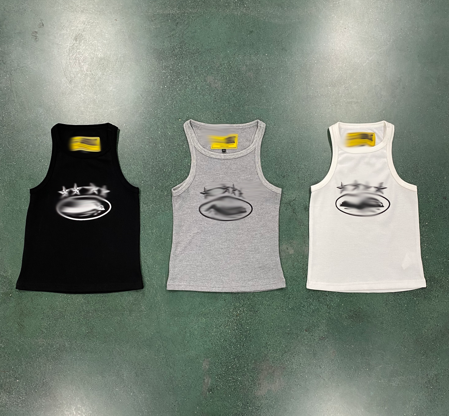 womens white vest "crt*z"