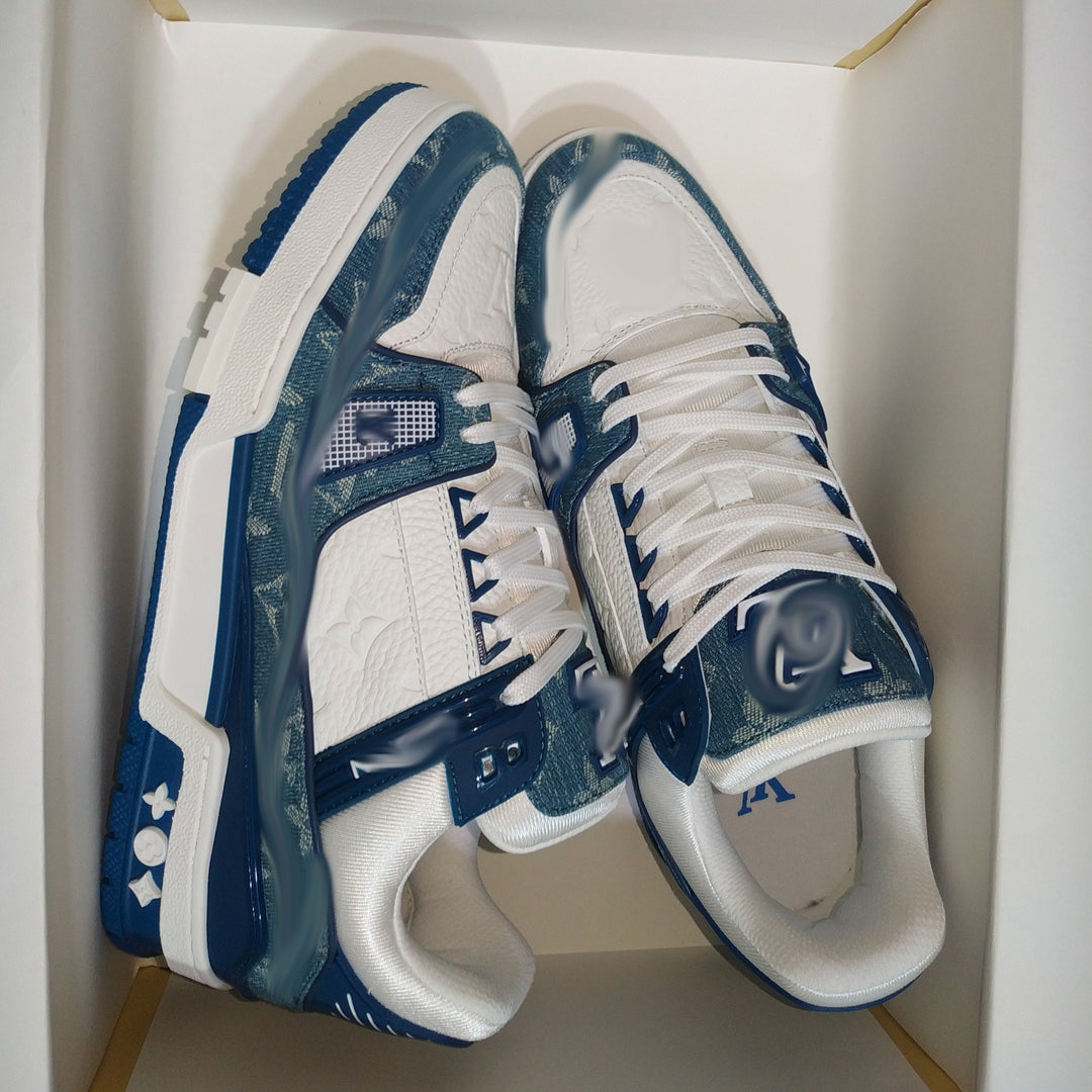 mens blue shoes “vl"