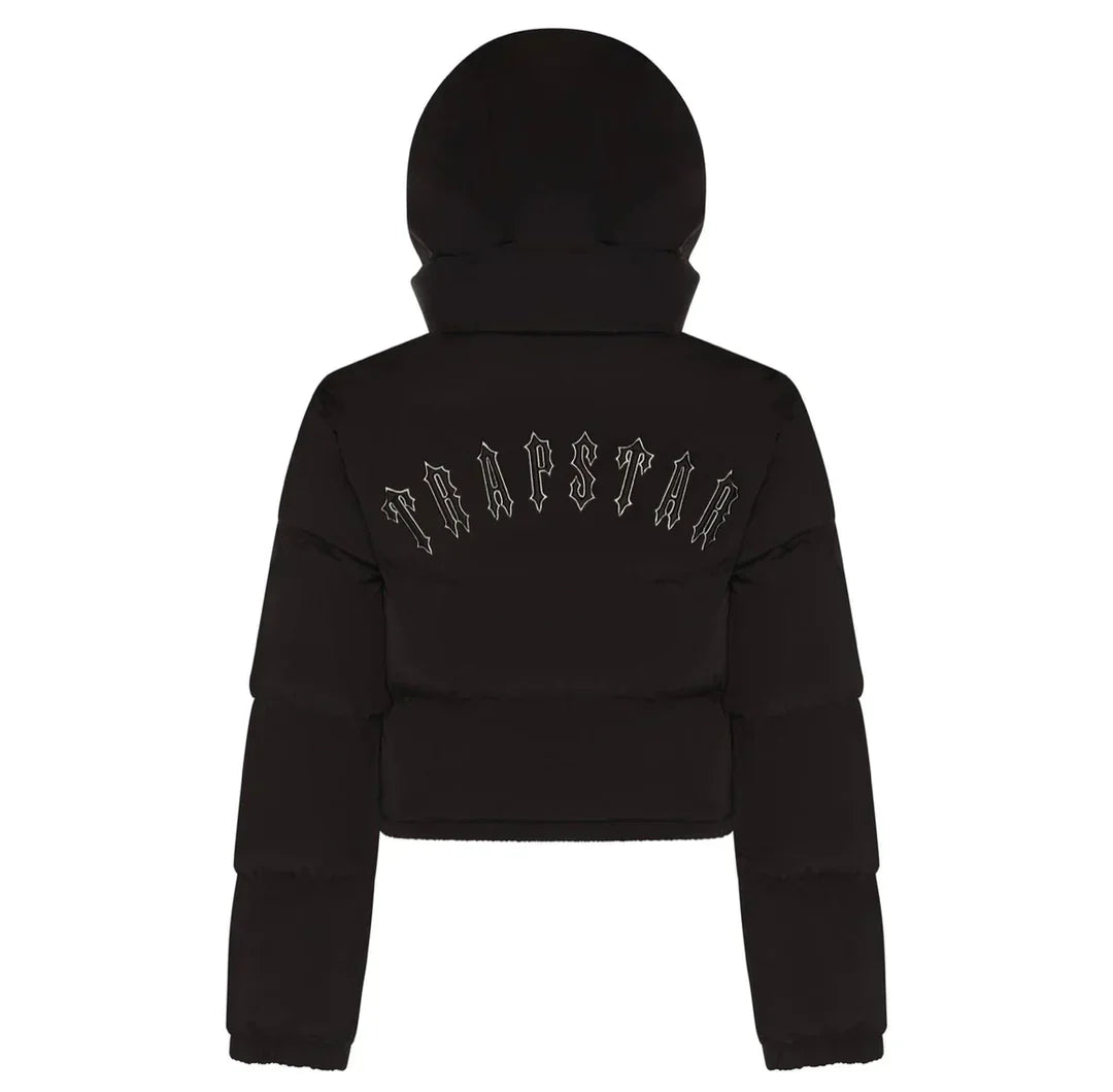 womens black puffer jacket "tstar"